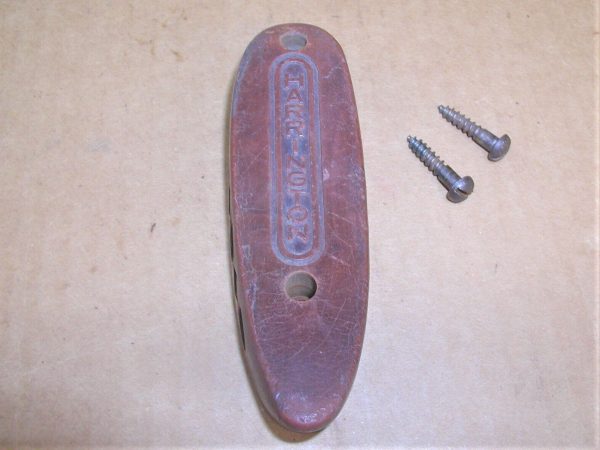 Harrington Shotgun Recoil Pad w/ Two Screws Used - Image 6