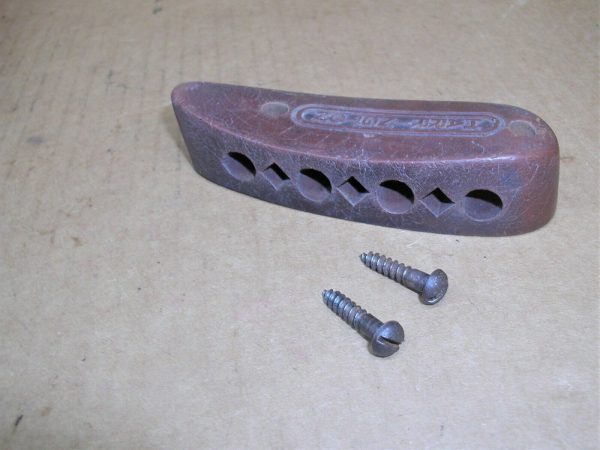 Harrington Shotgun Recoil Pad w/ Two Screws Used - Image 4