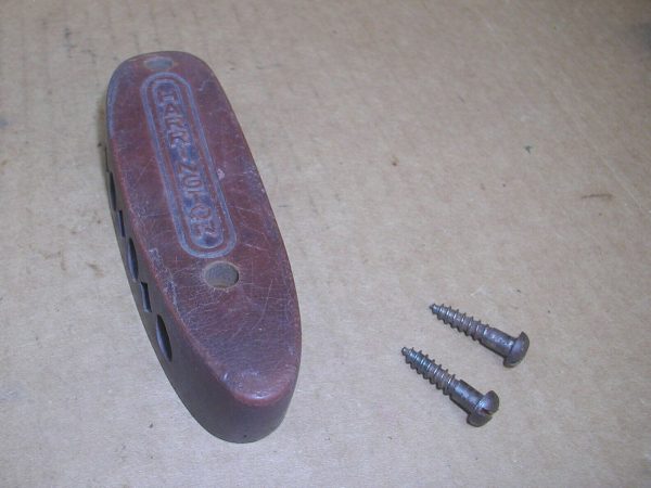 Harrington Shotgun Recoil Pad w/ Two Screws Used
