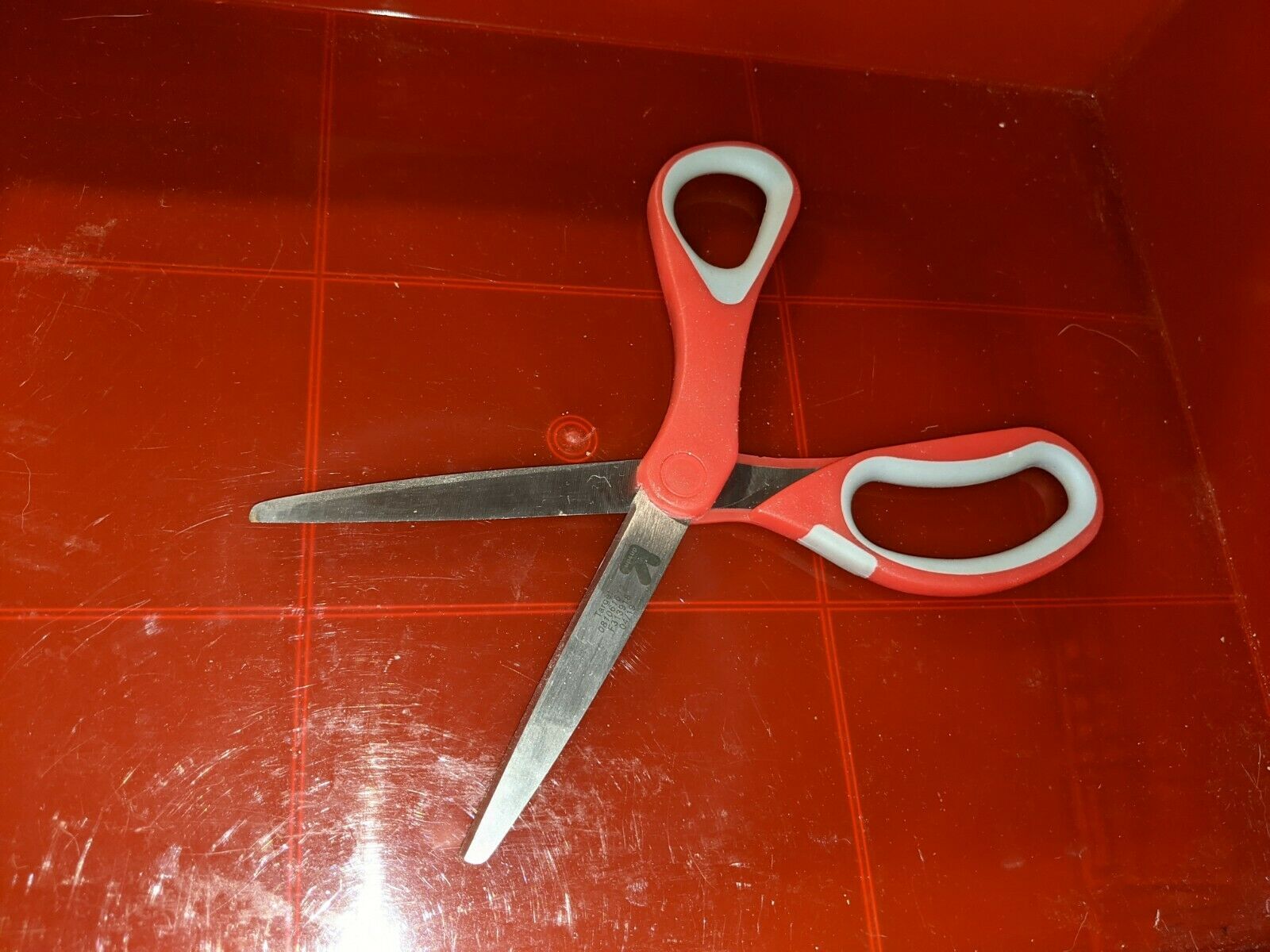 Up & Up Target Scissors Shears - Stainless Steel - Red Used - Image 4