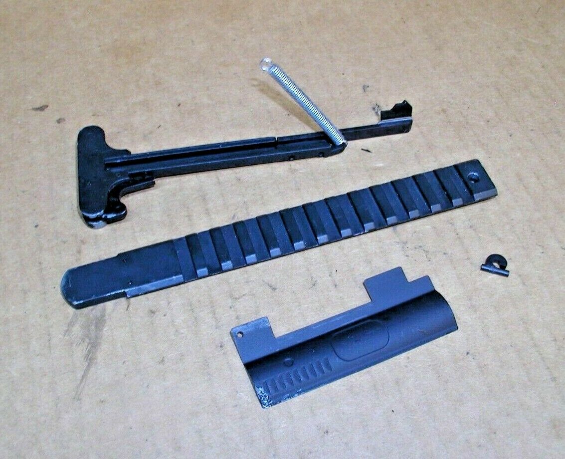 MA142 Airsoft Rifle - Loading Pull/Spring and Rail Parts Used