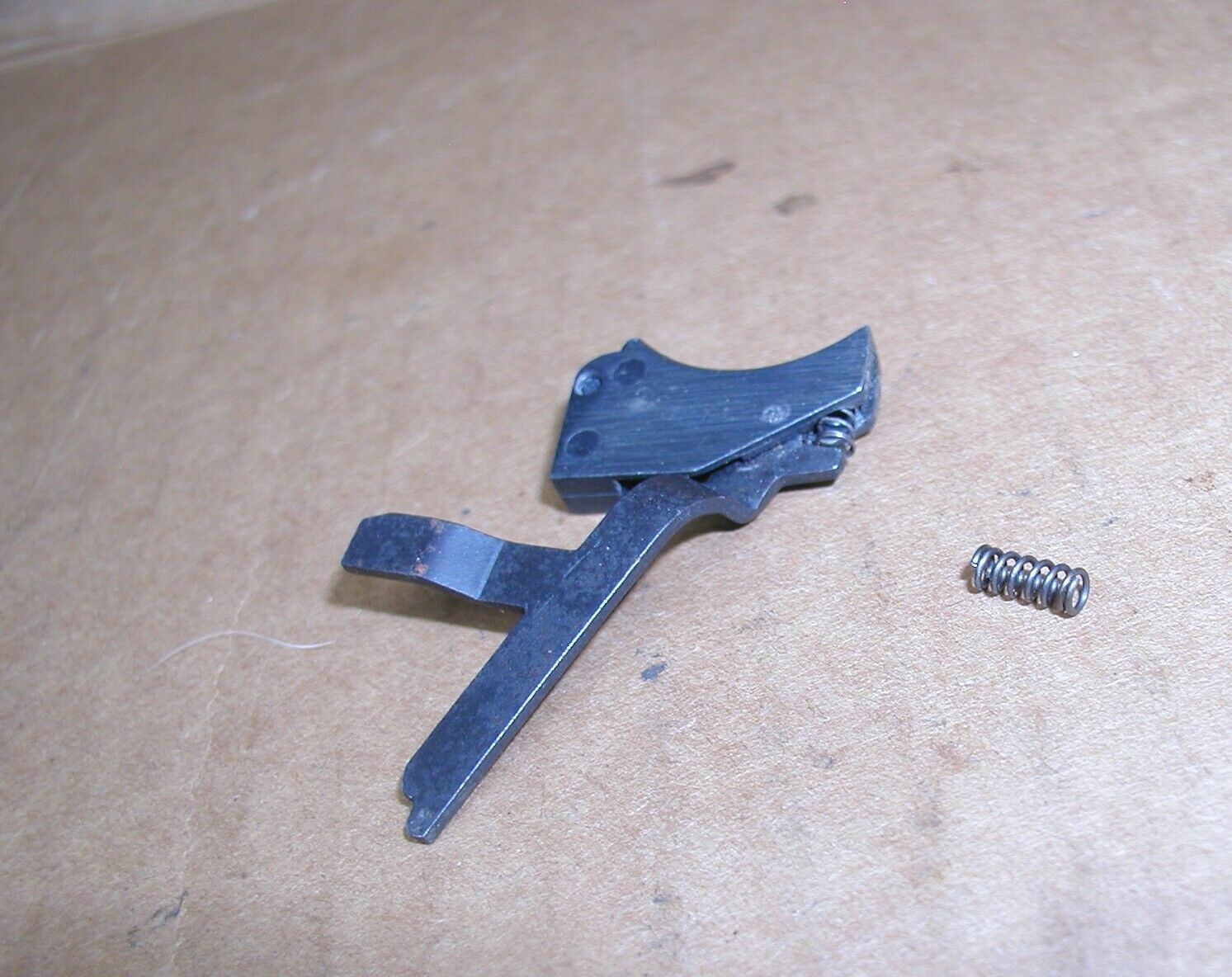 Bryco-Arms-38-Trigger-Sub-Assembly-Black-w-Spring-Used-224842056398-3 Bryco Arms 38 - Trigger Sub-Assembly, Black w/ Spring Used - Image 4