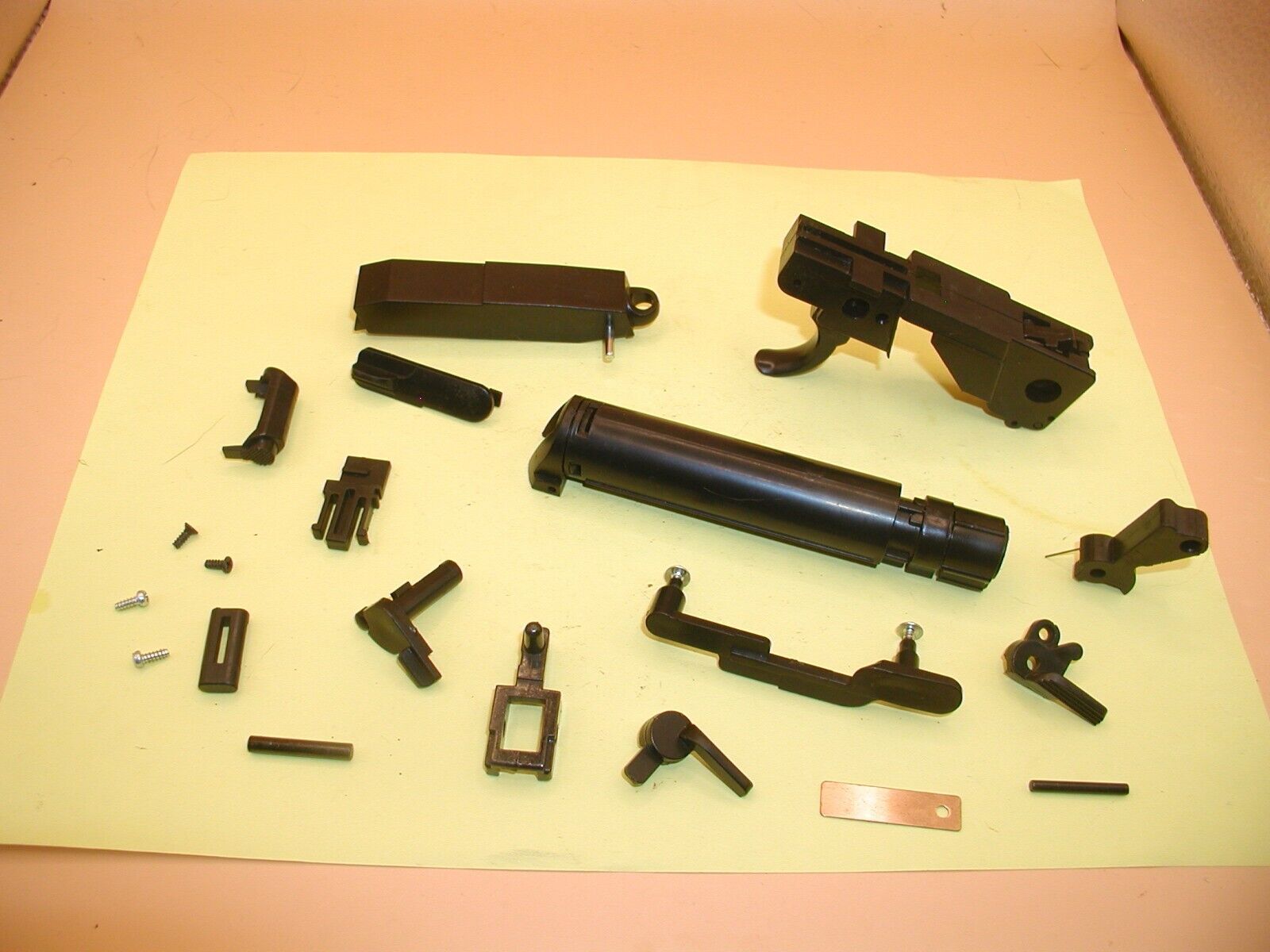 KWC-Taurus-Air-Pistol-Bag-of-Black-Plastic-Parts-2-225290491909 KWC / Taurus Air Pistol - Bag of Black Plastic Parts 2
