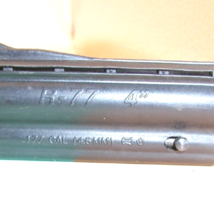 GAMO Combat R77 Revolver - Barrel Assembly 4", .177 Cal (4.5MM)