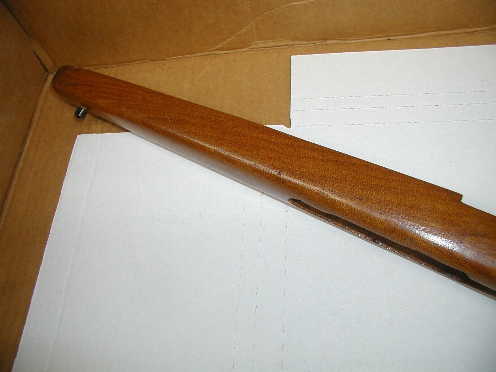 Fabrica de Armas Oviedo 1902 Mauser Rifle - Stock, Wood w/ Finger Hole - Image 3