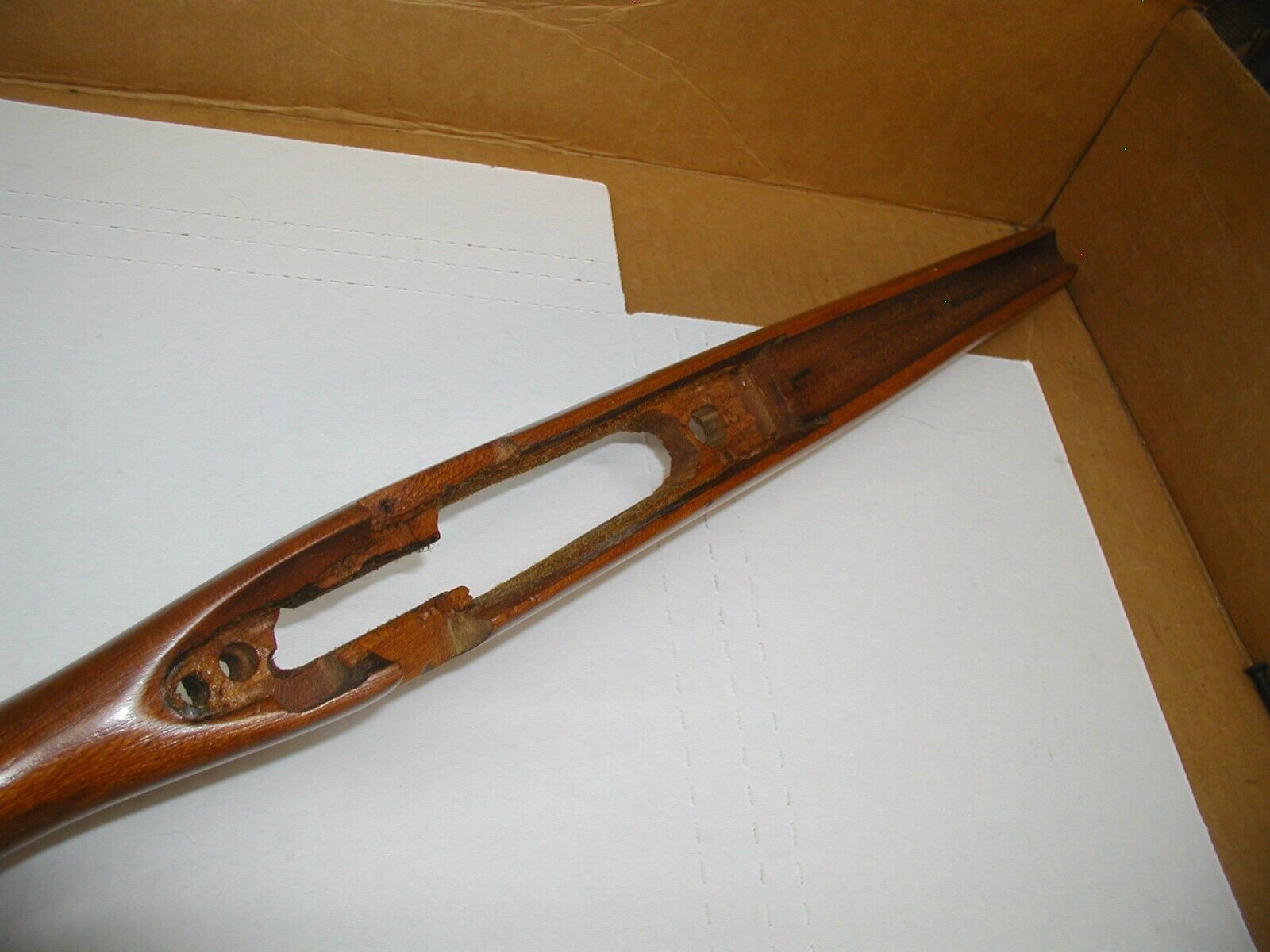 Fabrica de Armas Oviedo 1902 Mauser Rifle - Stock, Wood w/ Finger Hole - Image 8