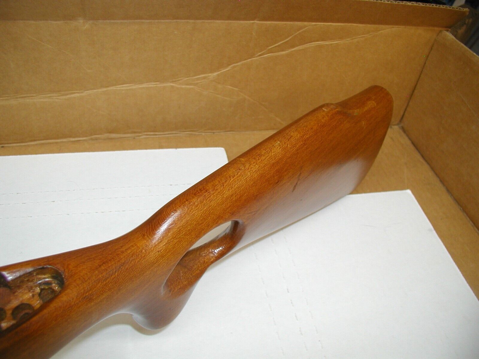 Fabrica de Armas Oviedo 1902 Mauser Rifle - Stock, Wood w/ Finger Hole - Image 11