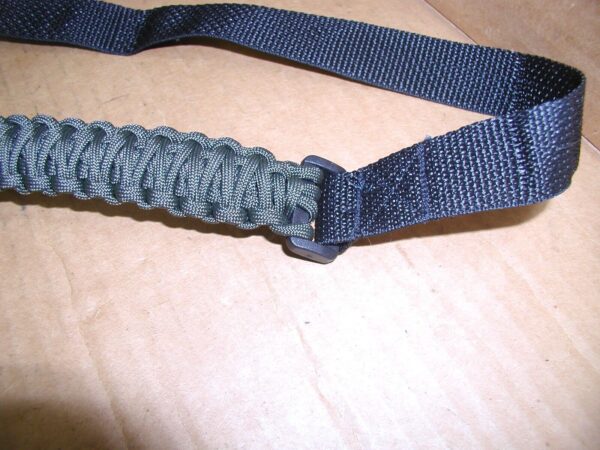 Paracord Sling With Swivels - Green 51" - Image 4