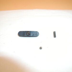 Mossberg 500A - Safety Button, Plastic w/ Screw, Ball and Spring