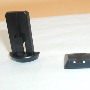 Smith & Wesson SW40F Air Pistol - Rear Sight and Plate