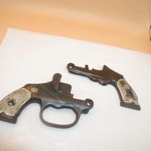 Vintage Kenton Cast Iron Persuader Cap Gun Toy - Grip Set, Metal