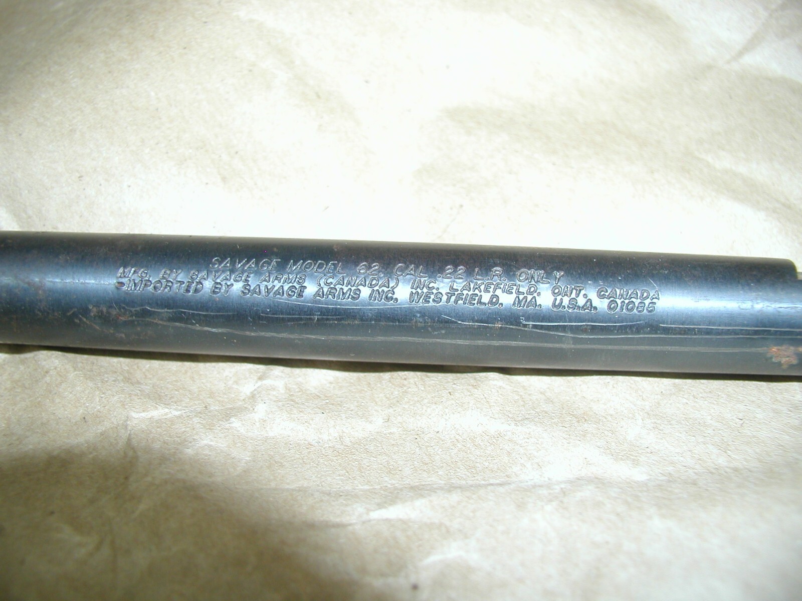 Savage 62 22LR Rifle - Barrel, .22 Cal., 21" (Stamped 62) - Image 3