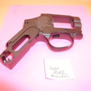 Bear River 357 Air Gun Revolver - Frame and Side Plate, Black