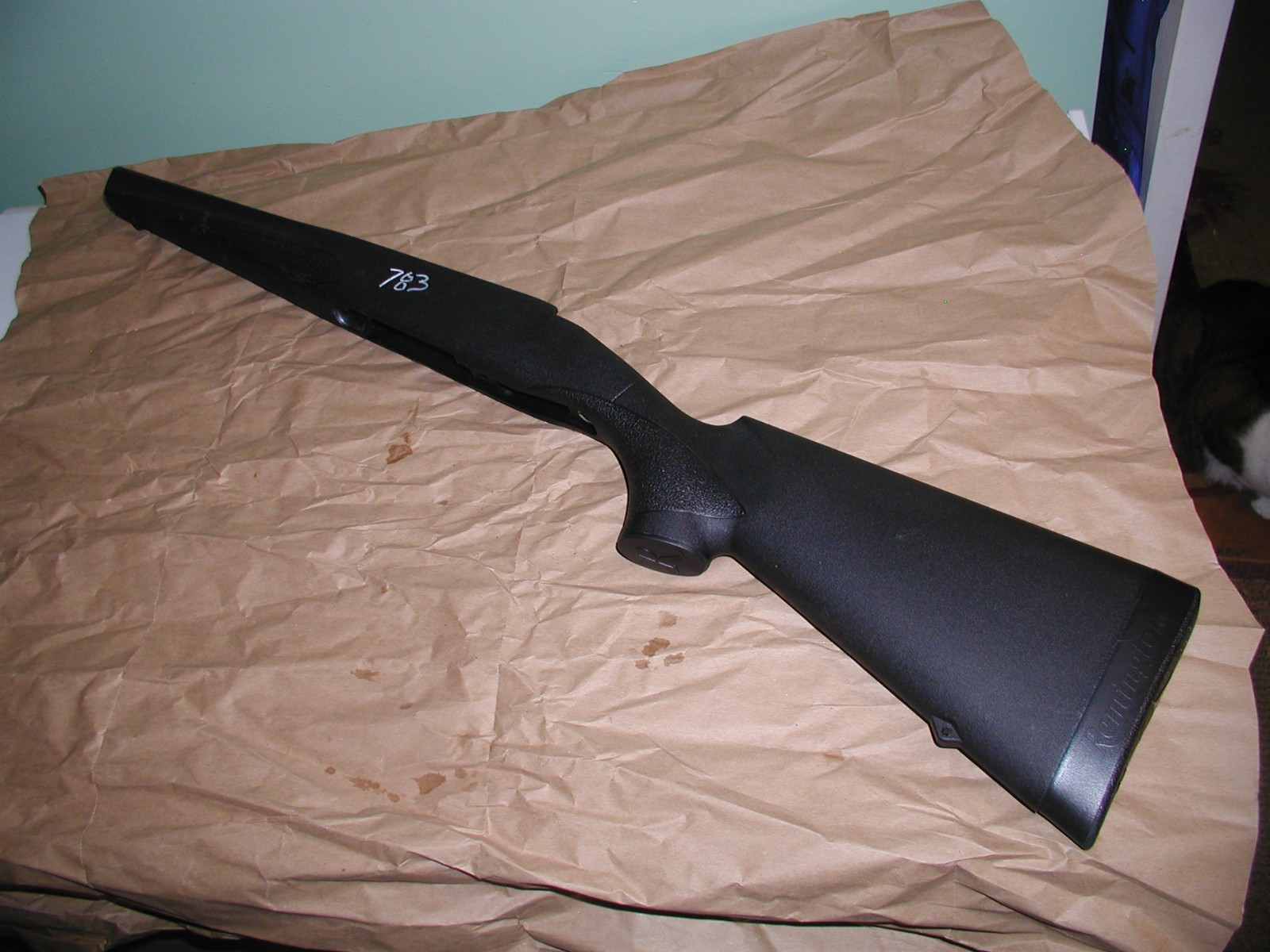 Remington-783-65-Creedmoor-Rifle-Stock-w-Recoil-Pad-Black-Synthetic-Short-Act-226861409176-2 Remington 783 6.5 Creedmoor Rifle Stock w/ Recoil Pad Black Synthetic Short Act - Image 3