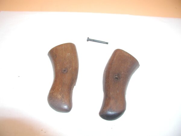 Omega Model 32 .32S&W - Grips Wood w/Screw and Nut - Image 3