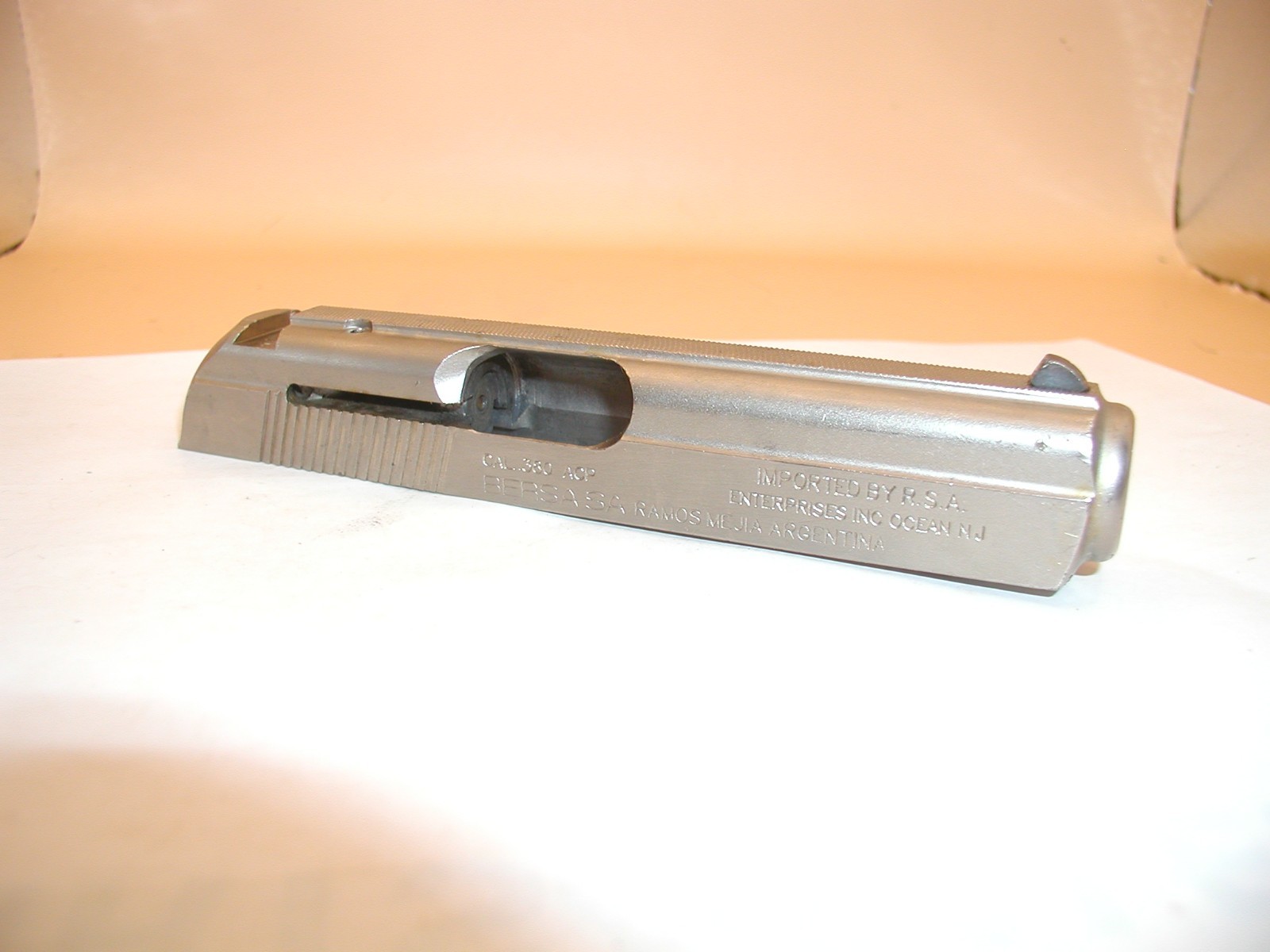 Bersa Firestorm 380 - Slide Stripped, .380 Cal., Nickel