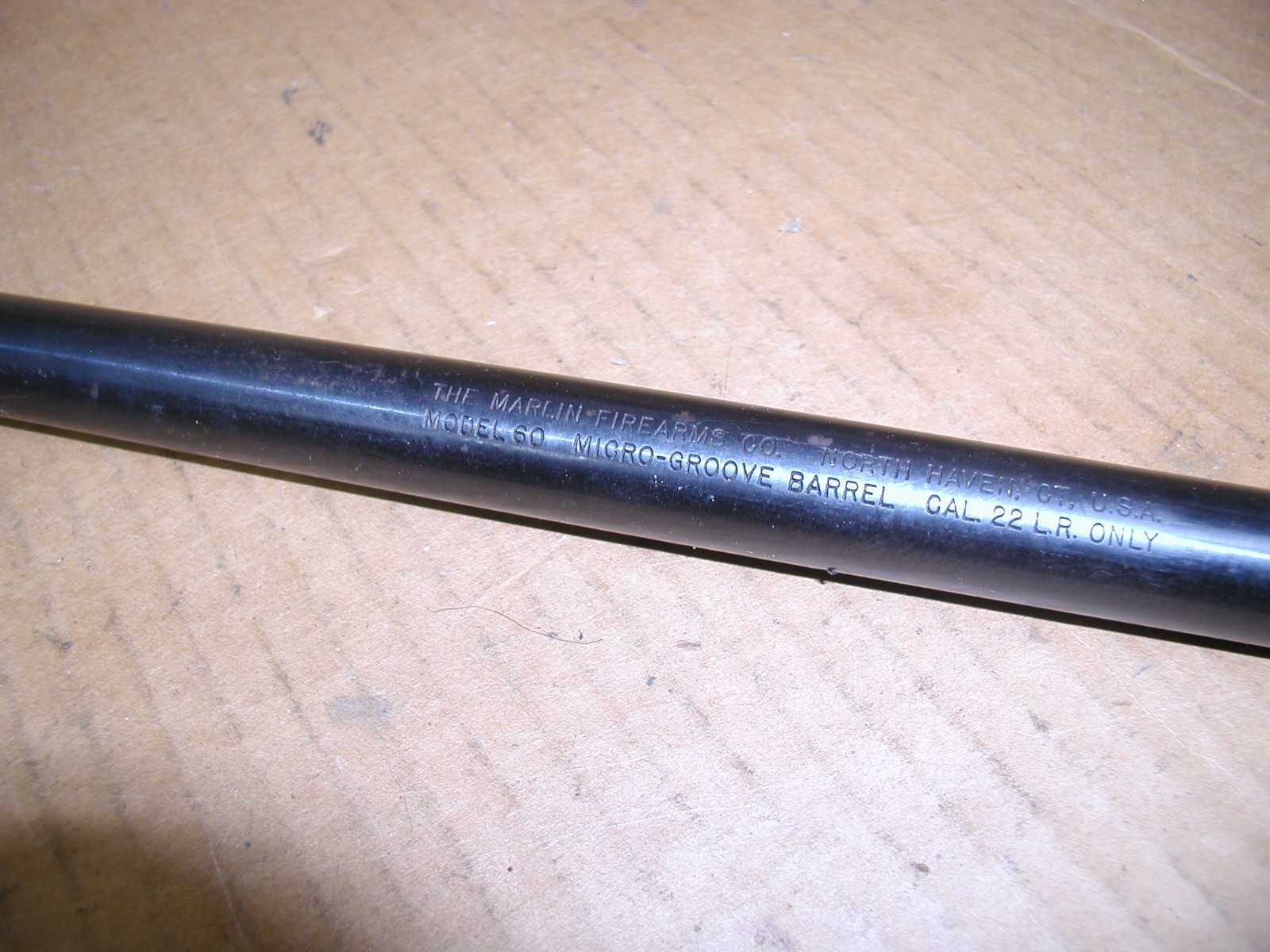 marlin 60 barrel, .22 lr, 22" (jj) marlin 60 barrel, .22 lr, 22" (jj)