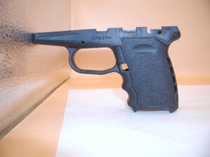 sccy cpx 1 9mm grip frame, polymer, black
