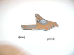 eig 1960 starter pistol cal .22 sideplate and two screws w/ nuts