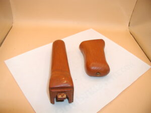 ak style electric air/airsoft rifle wood grip and forearm
