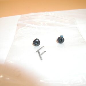 crosman american classic p1322 air pistol frame screws, front and rear