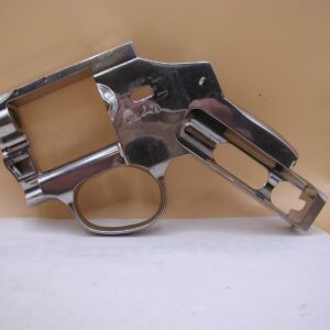 crosman sr.357 metal bb revolver frame, chrome