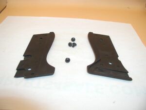 bbm bruni replica mod 92 blank pistol grip set with four screws