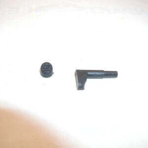 hi point pistol cf380 .380acp magazine catch, black polymer w/ button