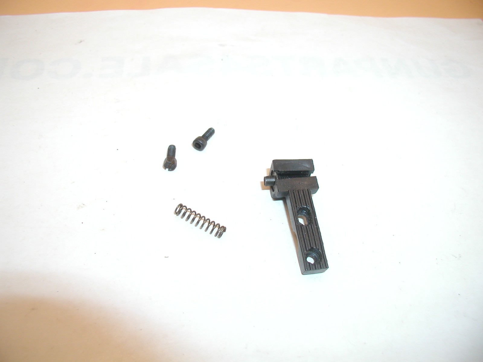 hi point pistol model c c9 rear sight base, screws and spring hi point pistol model c c9 rear sight base, screws and spring