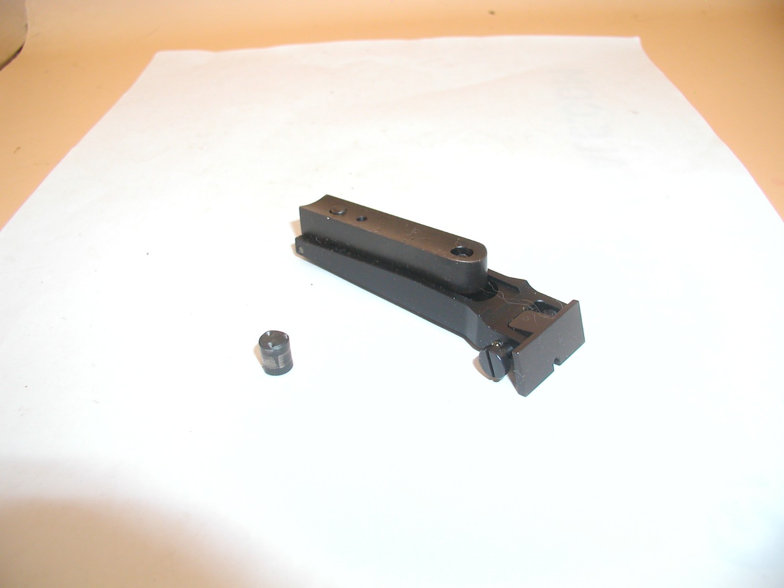 unknown make air rifle rear sight, metal unknown make air rifle rear sight, metal
