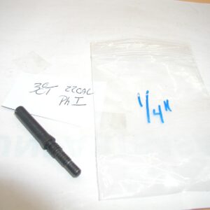 crosman 38t .22 cal revolver shaft 1/4" diameter