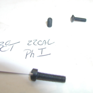 crosman 38t .22 cal revolver three (3) screws